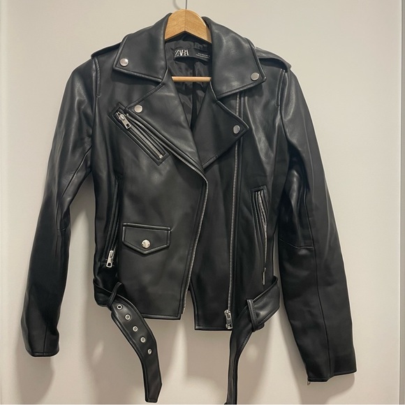 Faux leather jacket - Picture 1 of 4